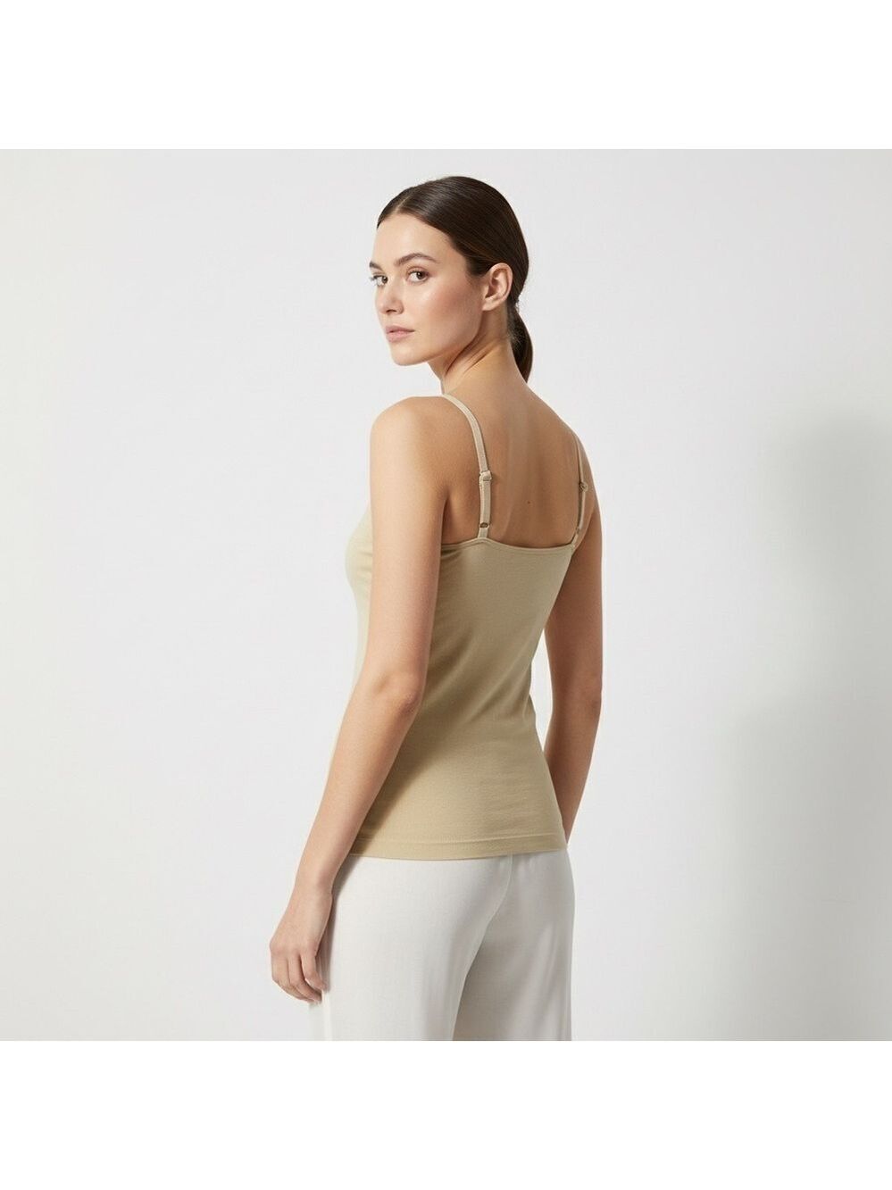 Shapermint Shapewear Women's Beige Camisole Top 3XL